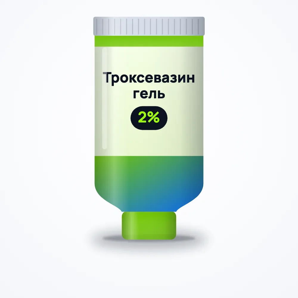 Троксевазин гель 2% 40 г