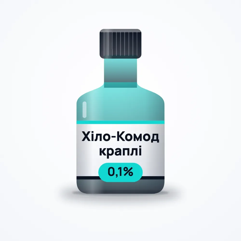 Хіло-Комод краплі очні 0,1% 10 мл